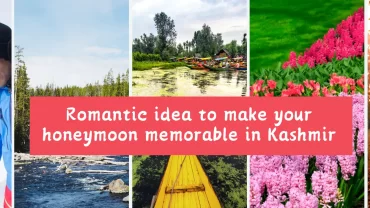Romantic idea to make your honeymoon memorable in Kashmir
